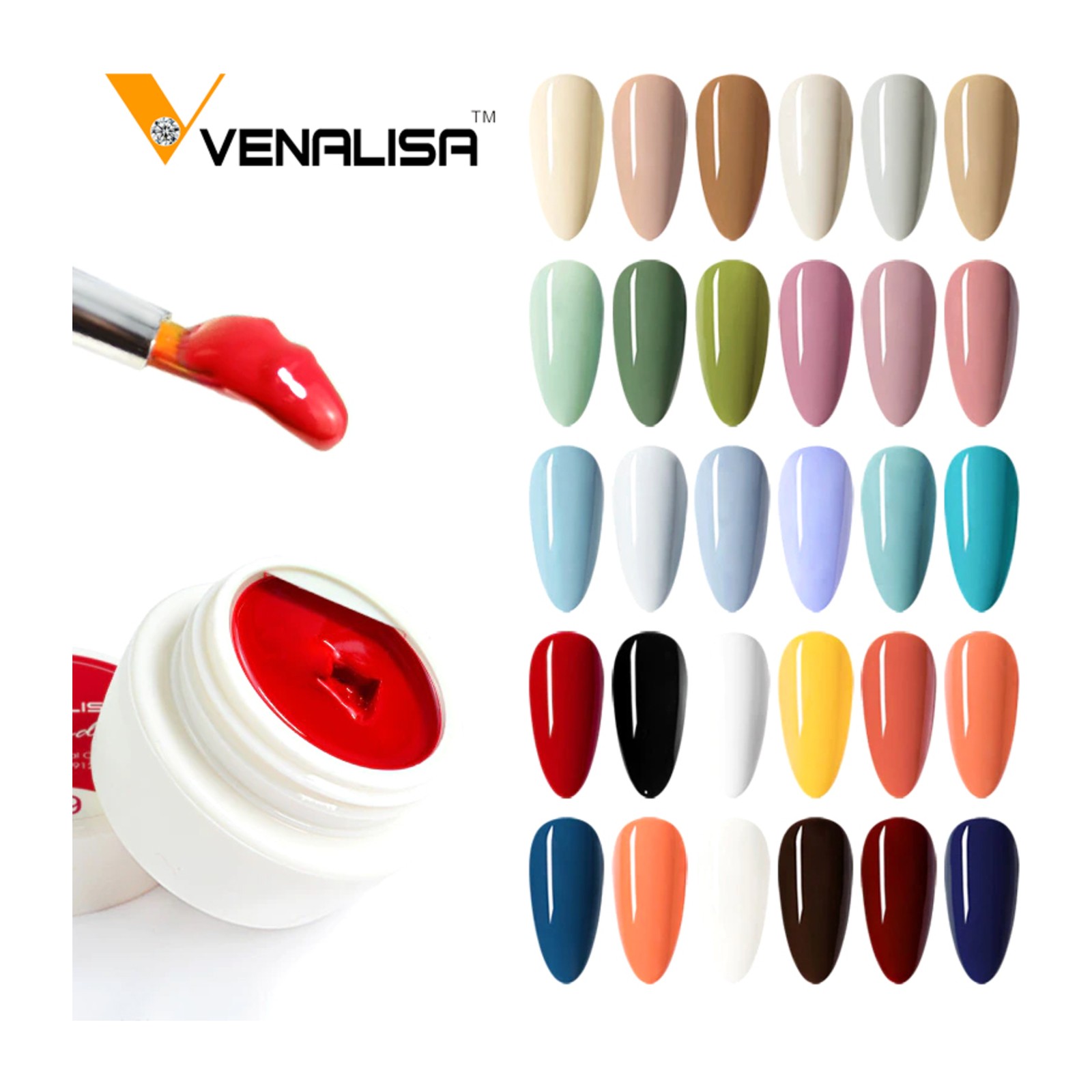 Venalisa -  BLÁTO -  30 barevných gelů