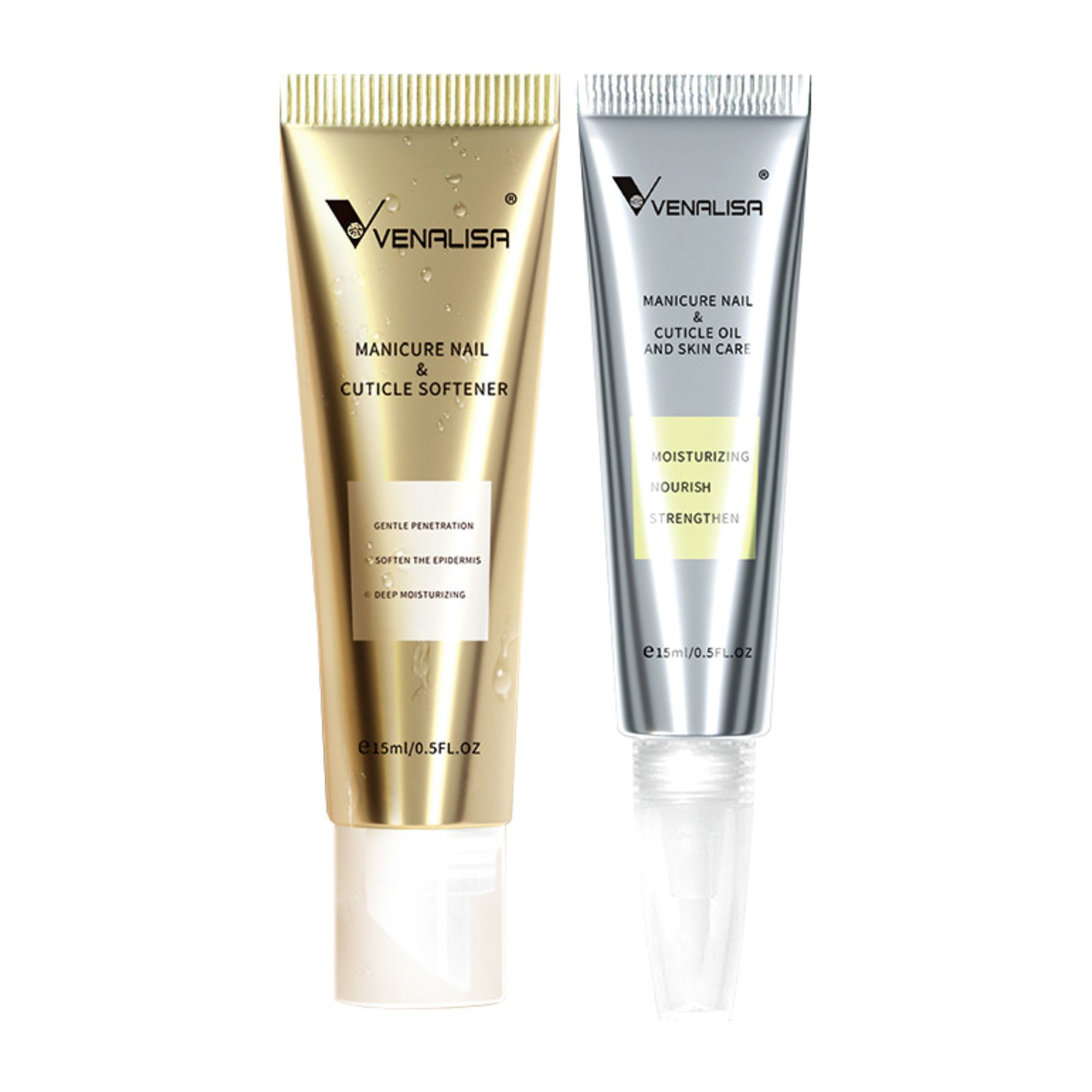 Venalisa -  Olej na kůžičku + roztok na změkčení kůžičky -  2 × 15 ml